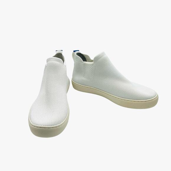 Rothy's The Chelsea Boot in White Women’s Size 8.5 - Picture 5 of 9